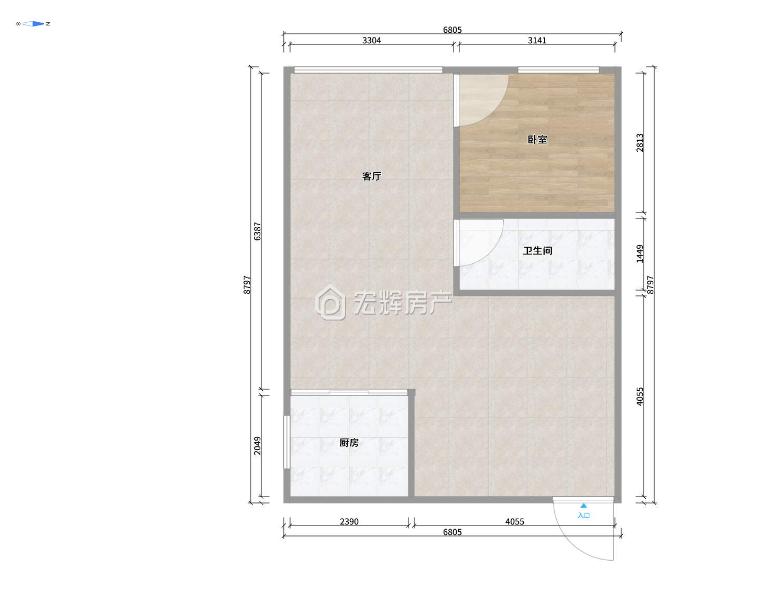 整租·大众巷20-48号
