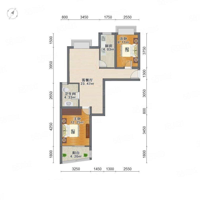 整租·大华水岸蓝桥(住宅)