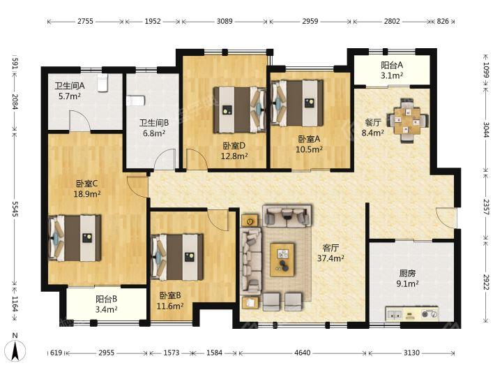 整租·白桦林间