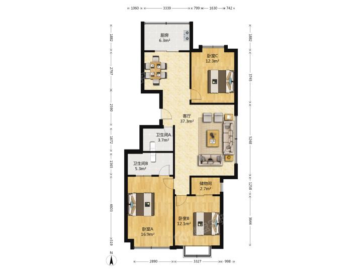 整租·德尚世家