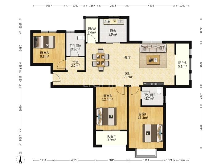 整租·奥园康城