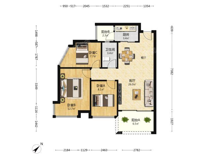 整租·广州雅居乐花园