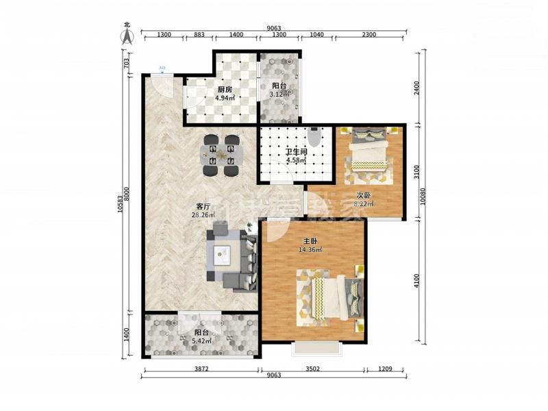 整租·汇仁云居