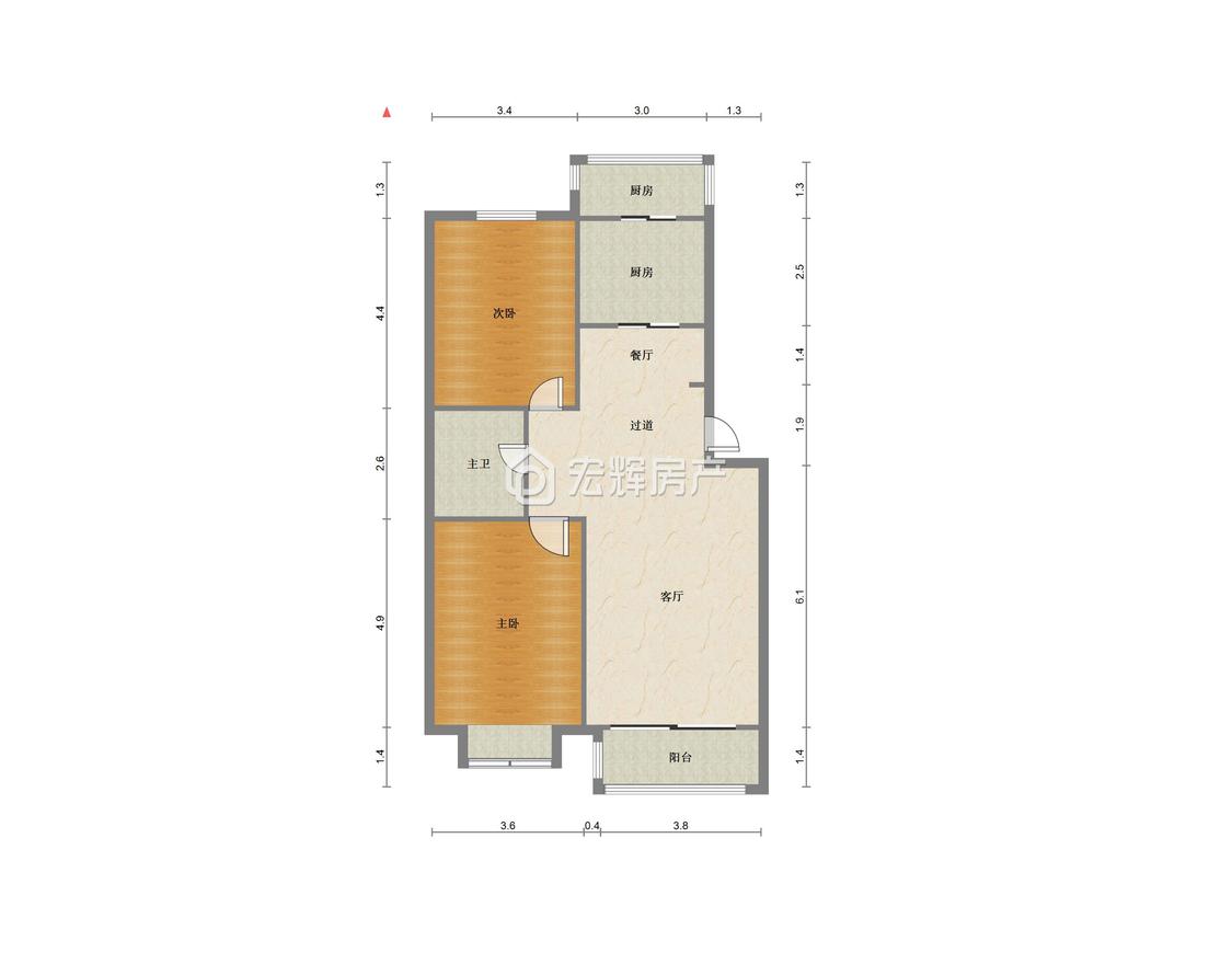 整租·雁滩科教城(一期)