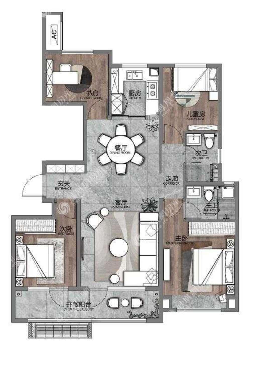 整租·中海天钻