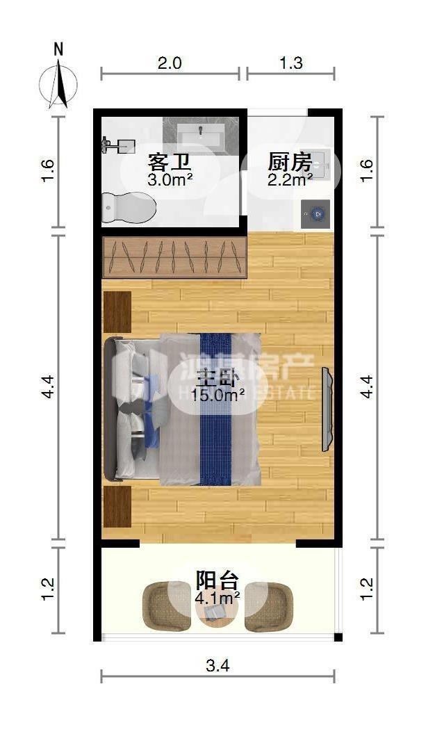 整租·金沙逸都