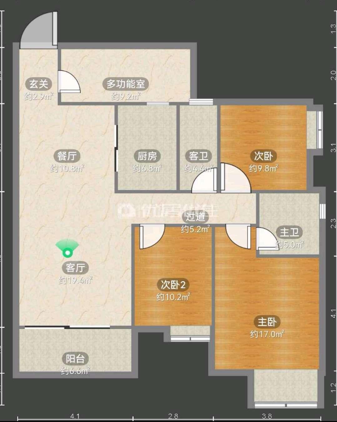 整租·中天未来方舟小区