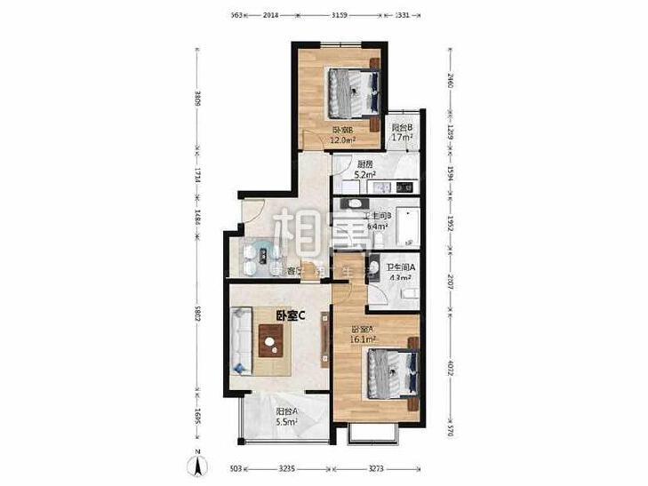 合租·馨泰园小区