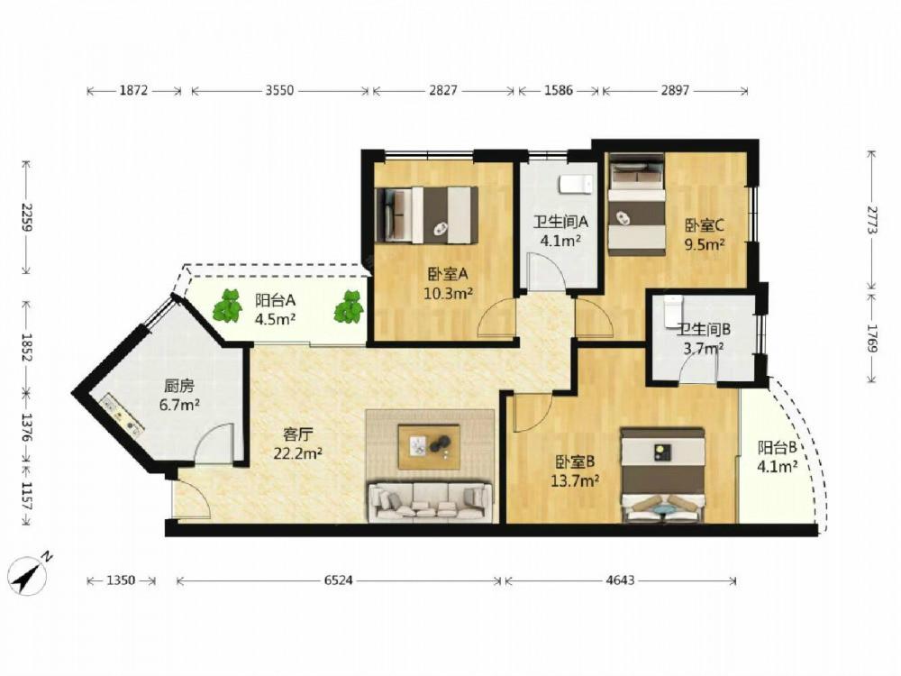 整租·天河广场