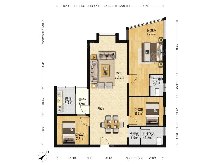整租·云景花园(云桂苑）