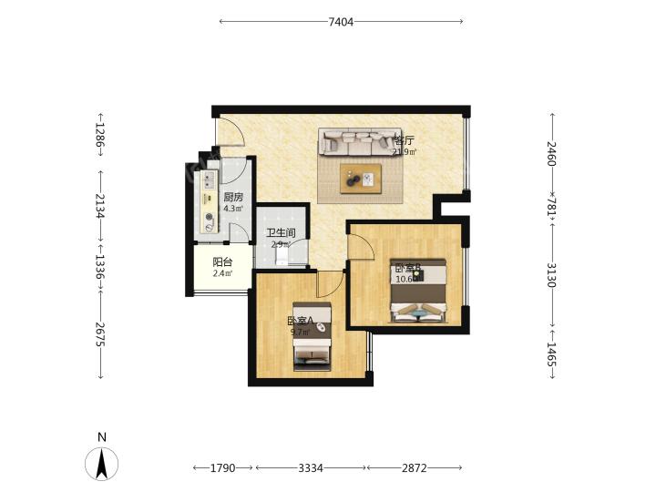 整租·天缘地芳