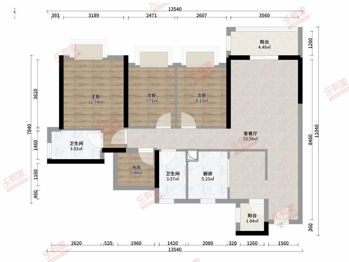 整租·龙光玖悦台