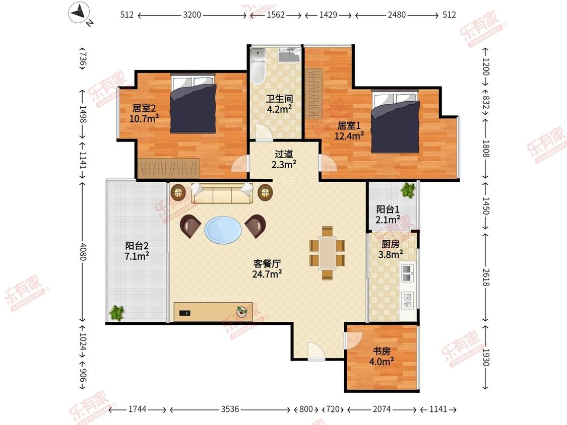 整租·深物业前海港湾花园