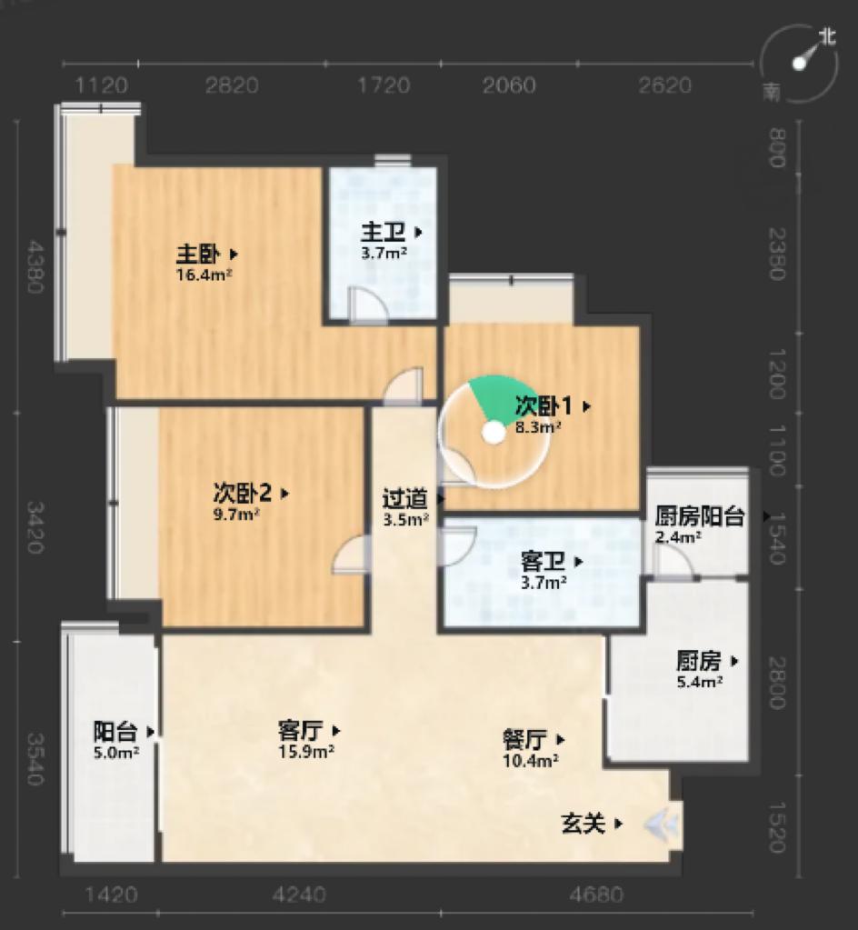 整租·华发又一城