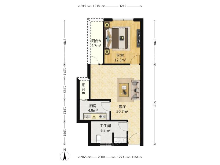 整租·桃源居(十三区)