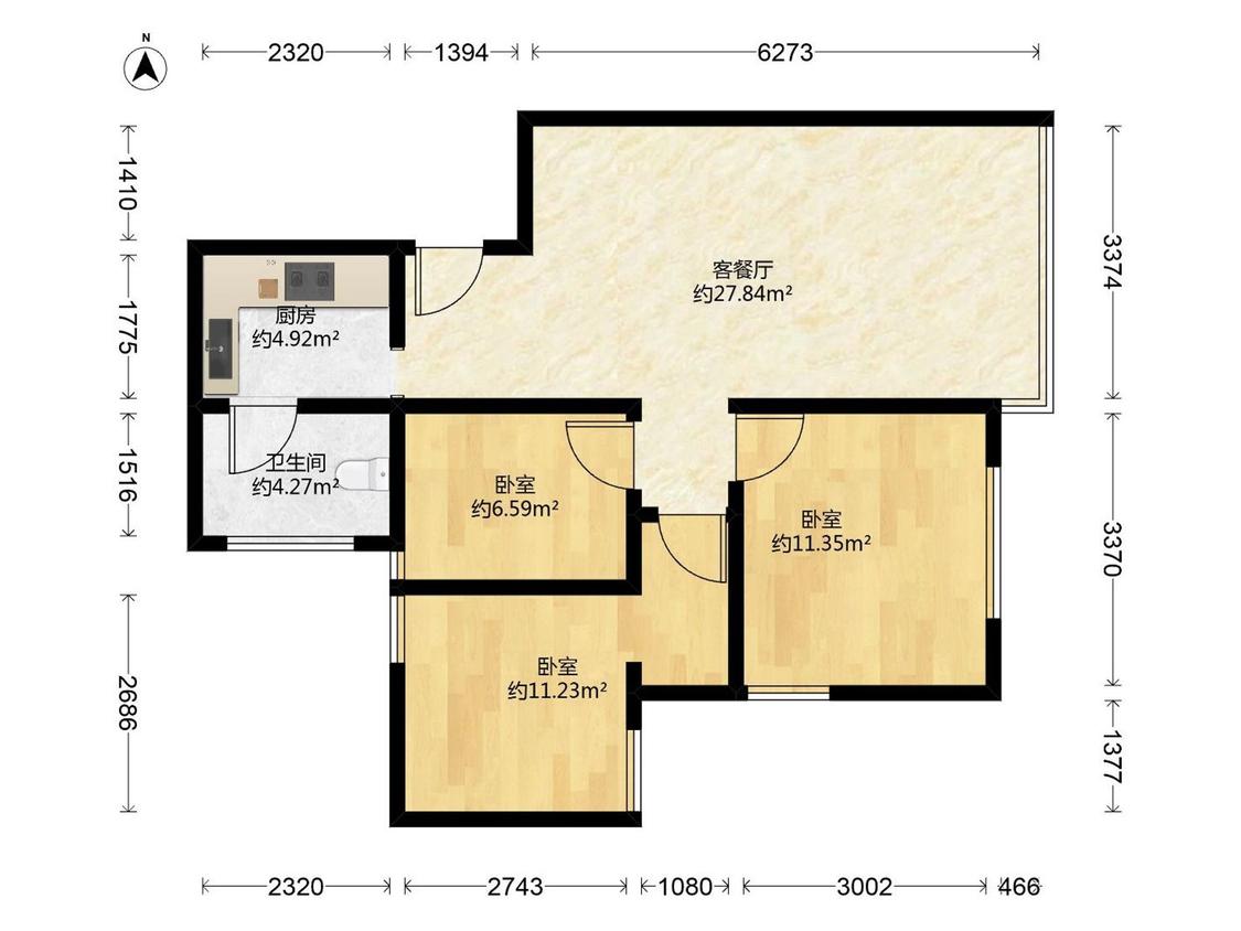 整租·六运小区
