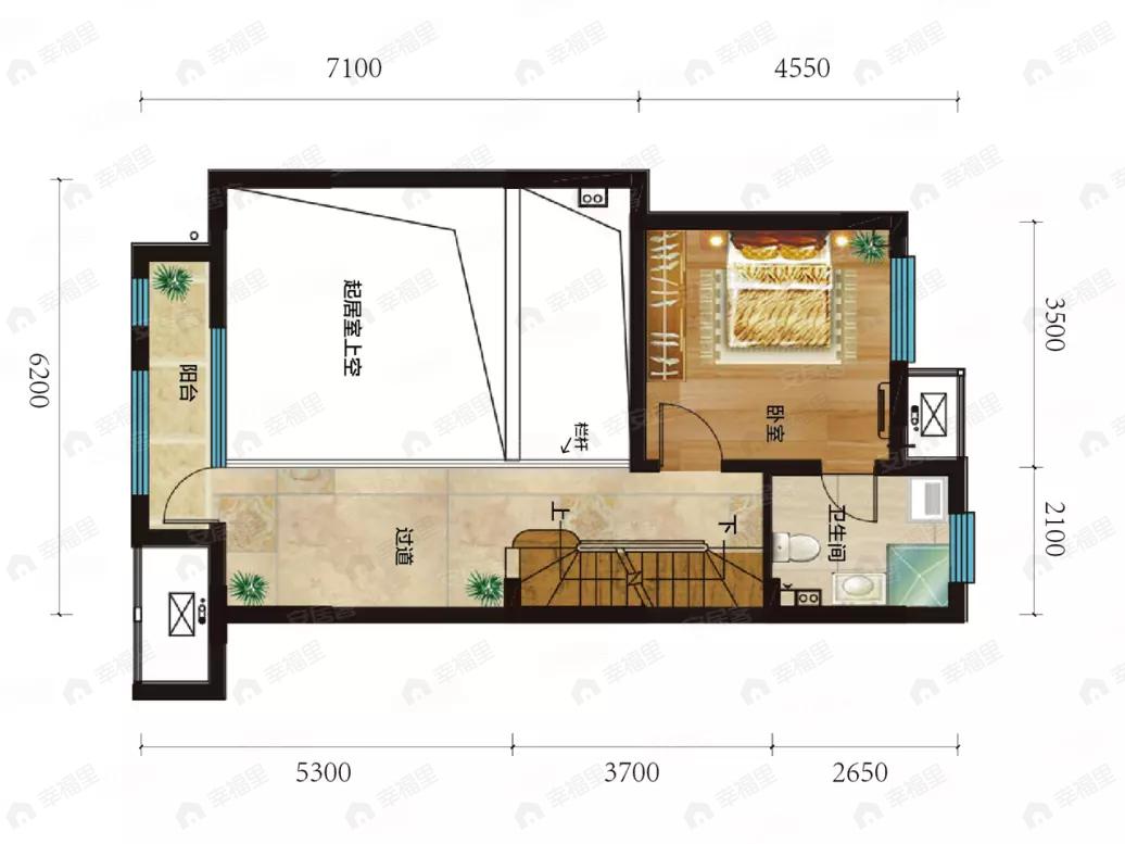 亿利国际生态岛户型图