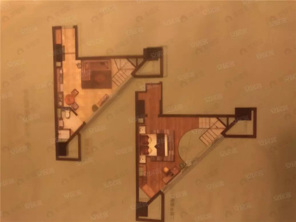 宋都·蓝郡国际1室1厅1卫户型图