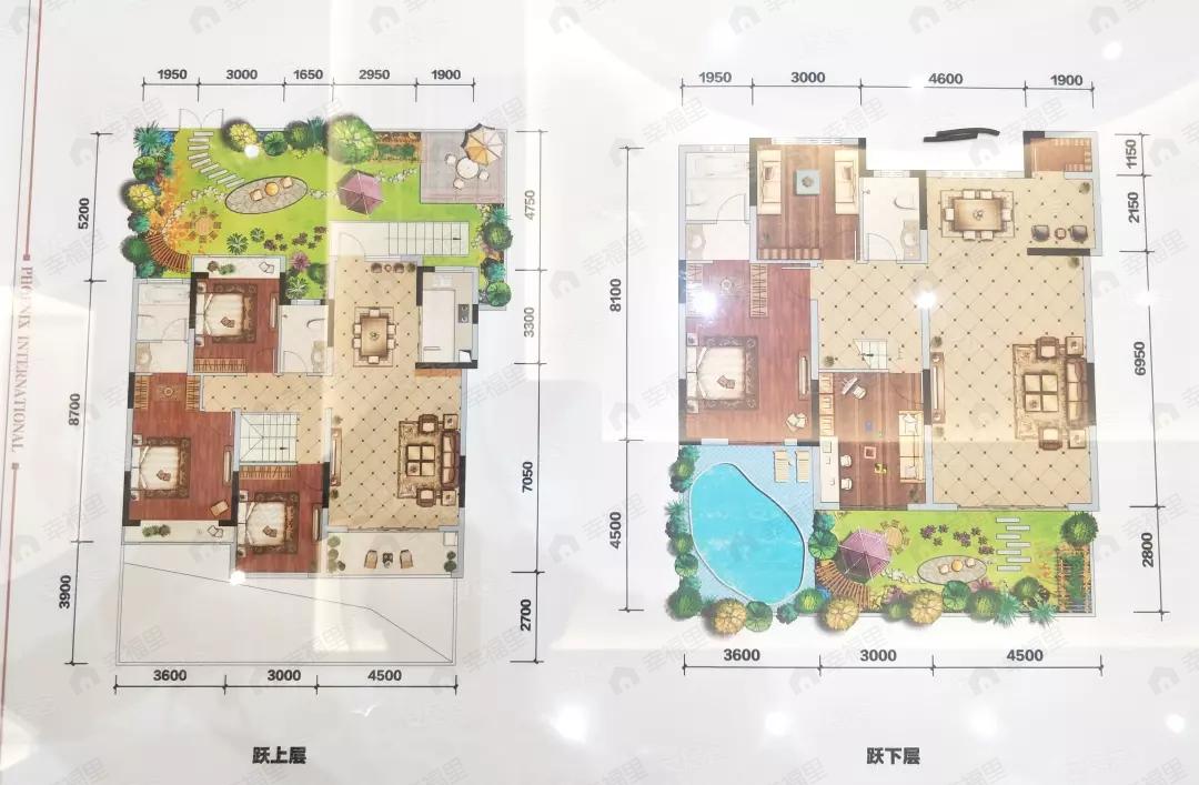 3室2厅2卫建面93平户型图
