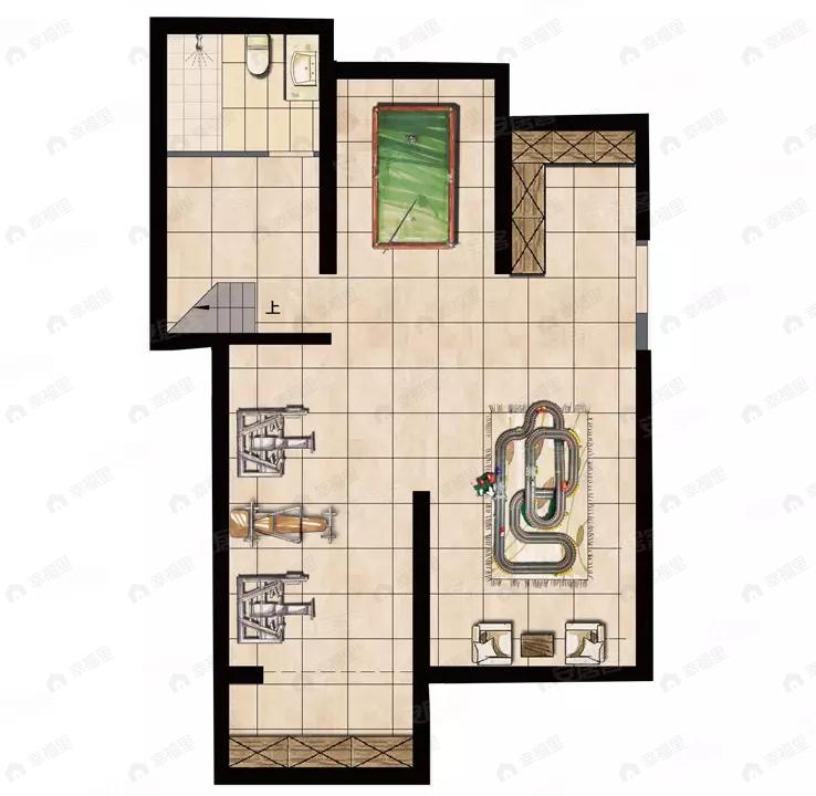 建发泱誉4室2厅5卫户型图