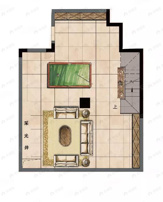 建发泱誉4室2厅3卫户型图