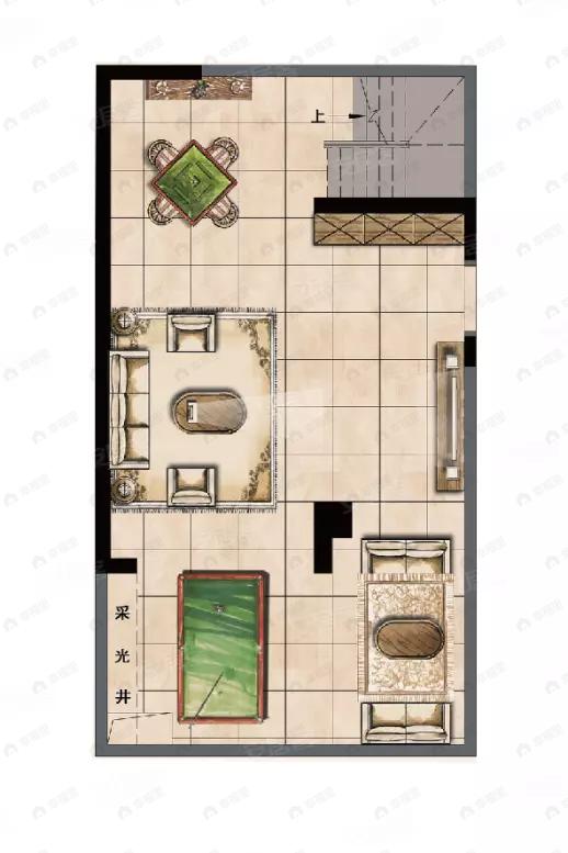 建发泱誉4室2厅3卫户型图
