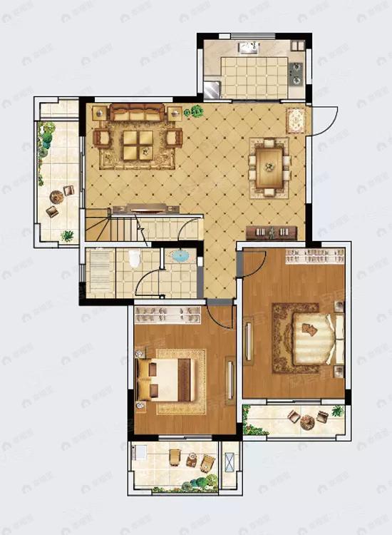九龙湖别墅户型图