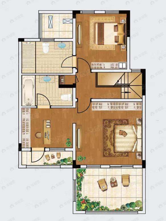 九龙湖别墅户型图