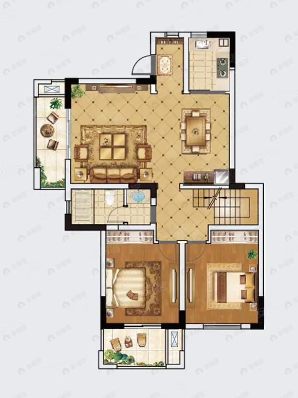 九龙湖别墅户型图