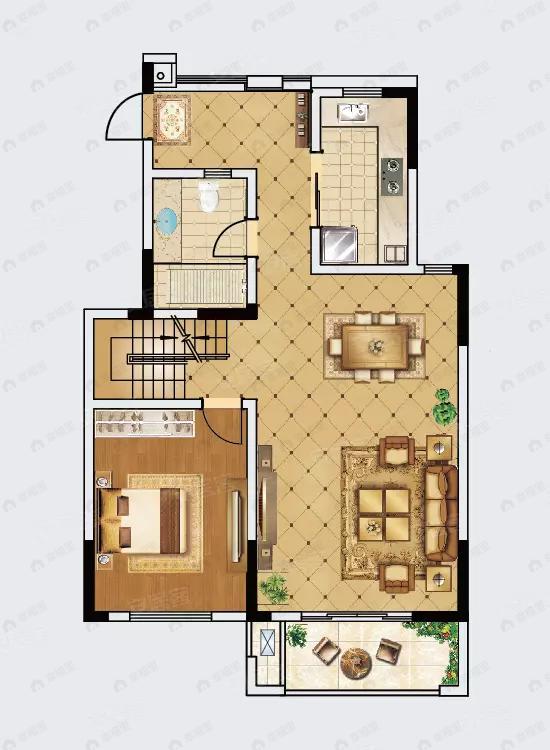 九龙湖别墅户型图