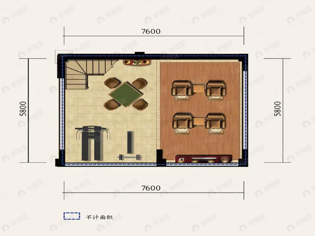 鲁能城中央公馆户型图