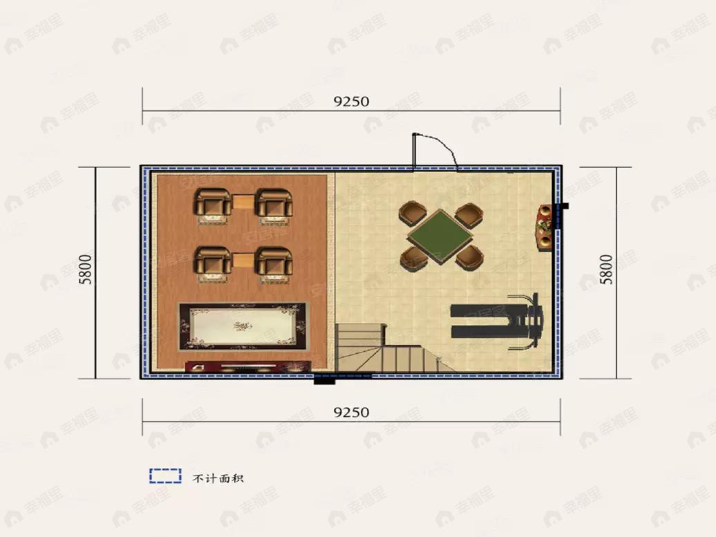 鲁能城中央公馆户型图