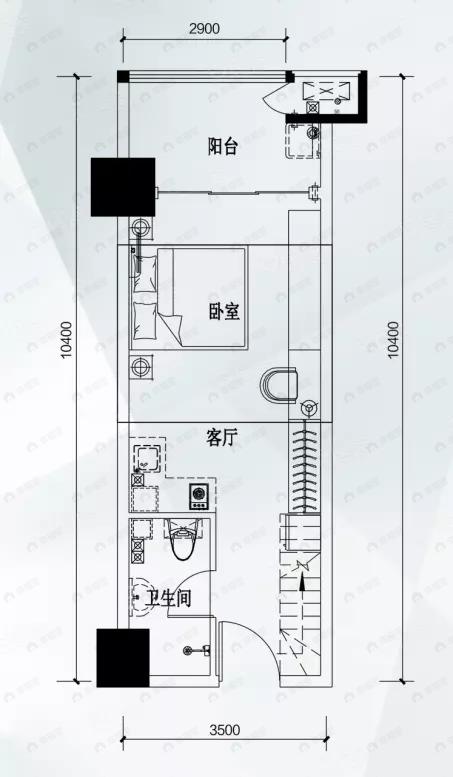 桂林吾悦广场户型图