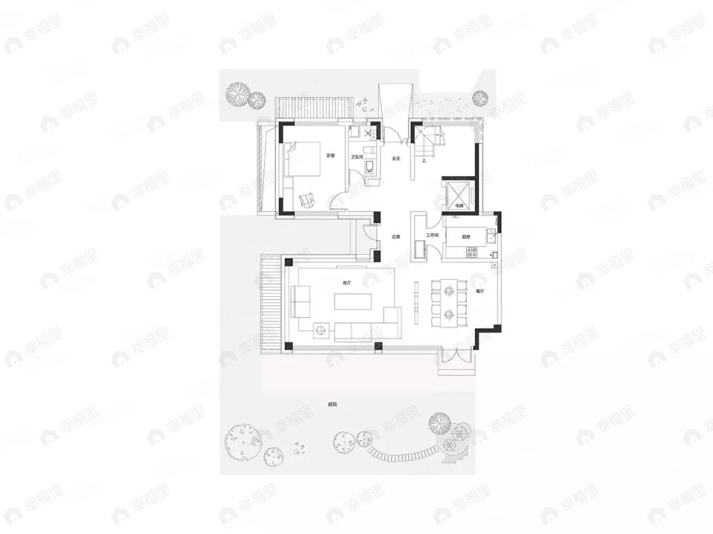 建面331平户型图