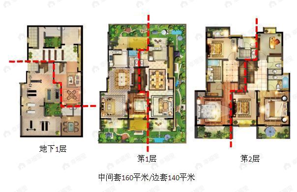 建面100平户型图