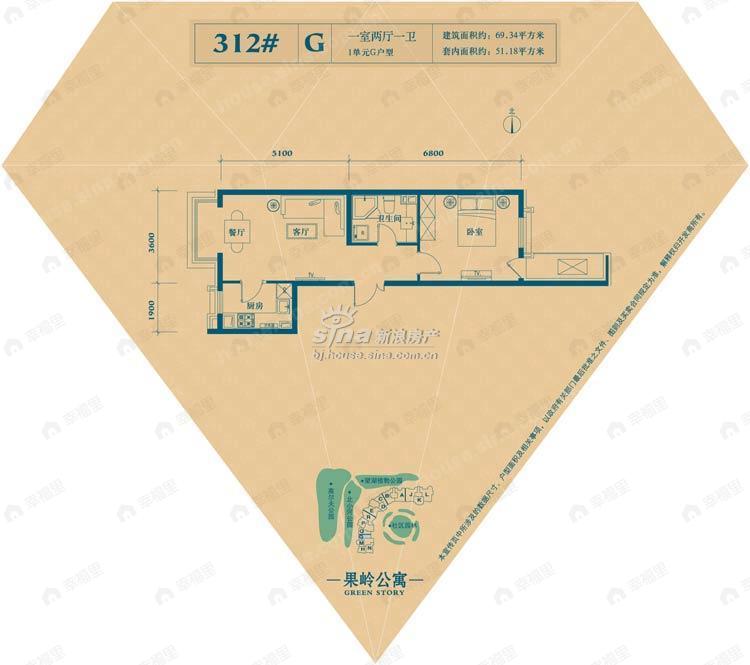 东湖湾户型图