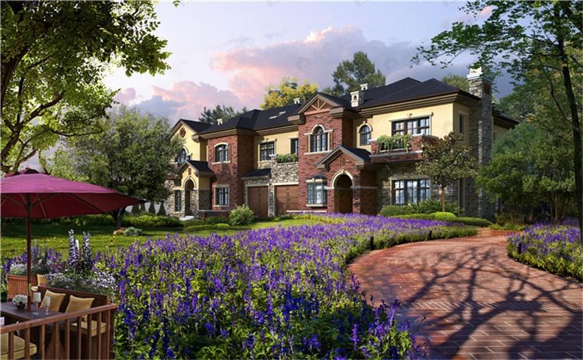 北辰红橡墅效果图