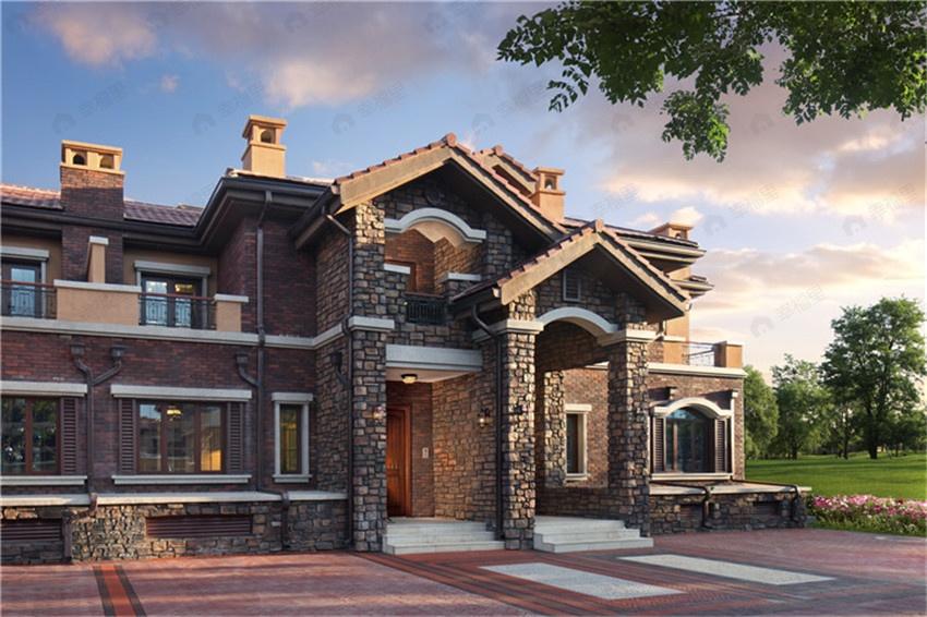 北辰红橡墅效果图