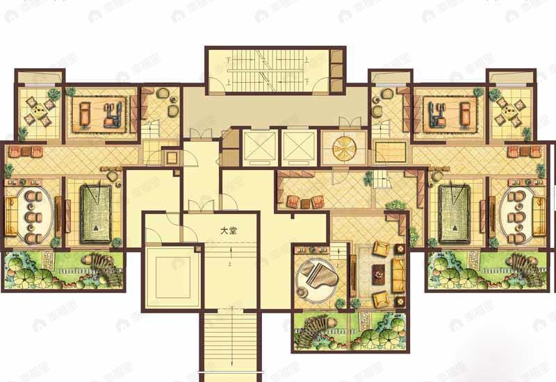 绿地21新城户型图