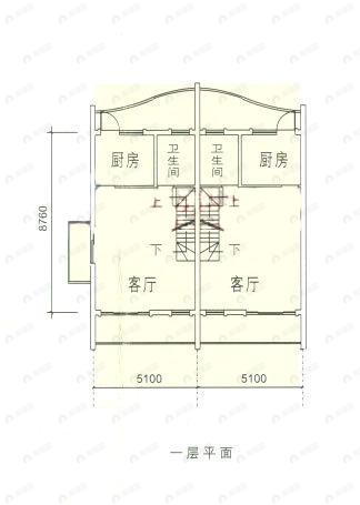 建面100平undefined户型图