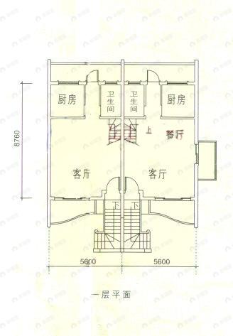 建面100平undefined户型图