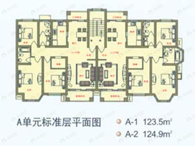 金港花园一期户型图