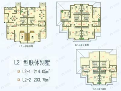 金港花园一期户型图