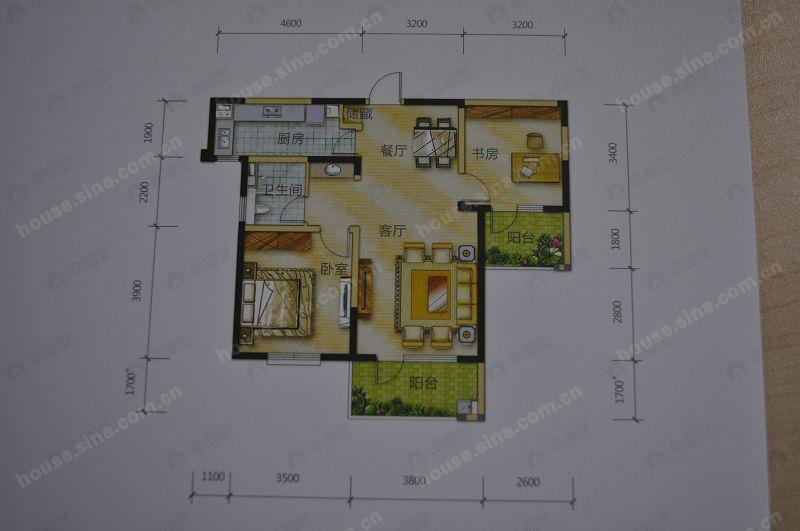 朗诗绿色街区户型图