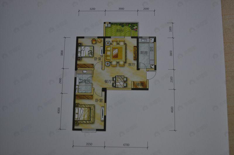 朗诗绿色街区户型图
