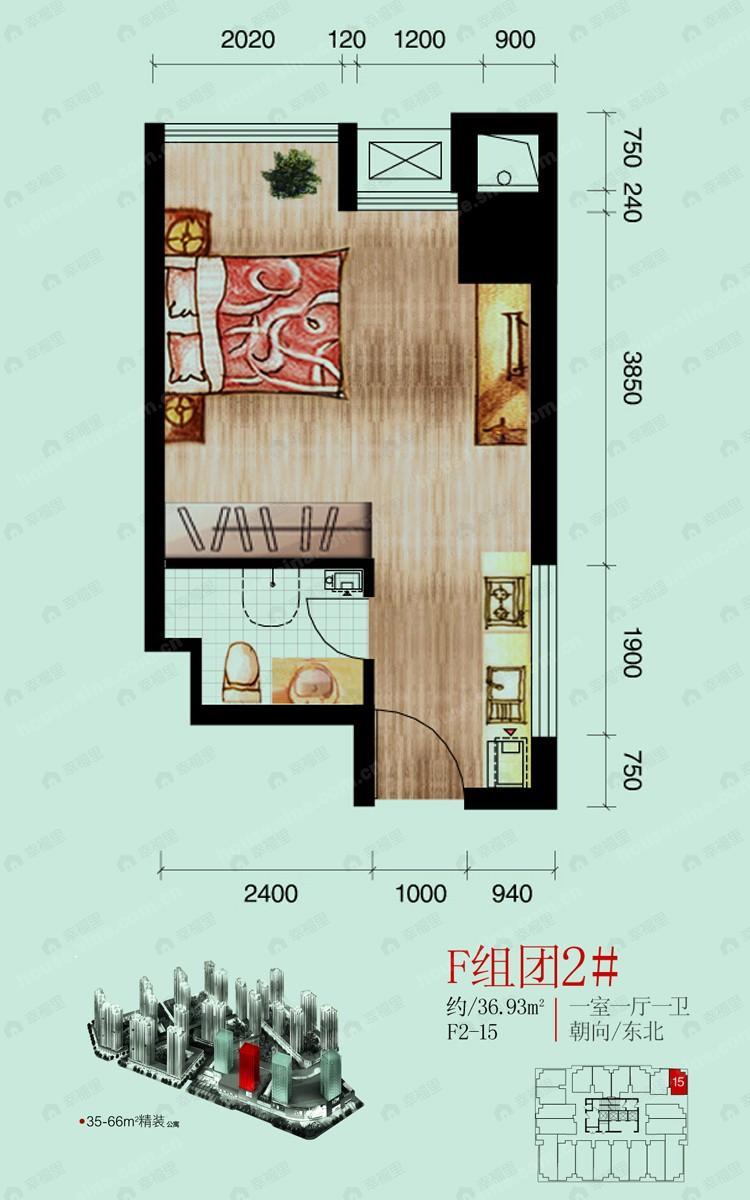 铁西万达广场户型图