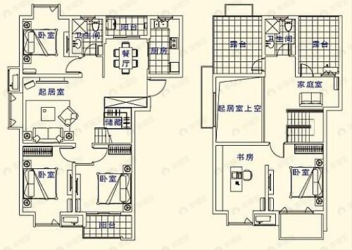 5室2厅2卫建面179平undefined户型图