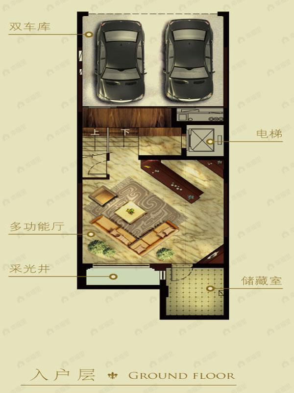 建面100平undefined户型图