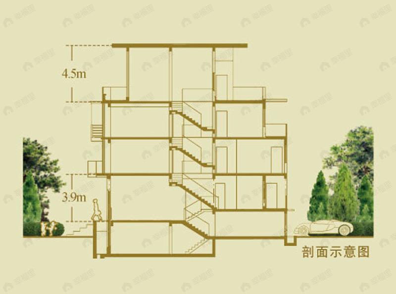 建面100平undefined户型图