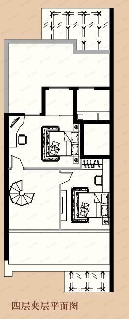 建面100平undefined户型图